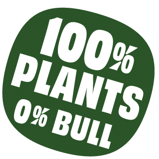 100% plant 0% bull No Bull Veggie Burgers