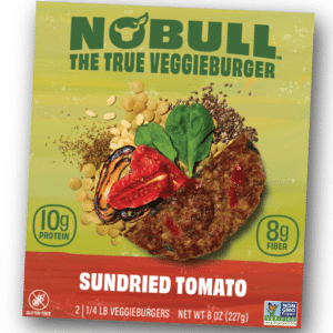 No Bull Veggie Burgers sundried tomato